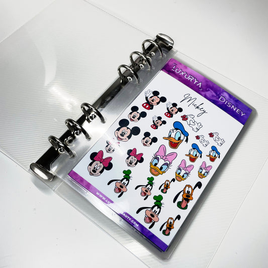 Classeur Disney - Feuilles d'entrainement Nail Art Disney